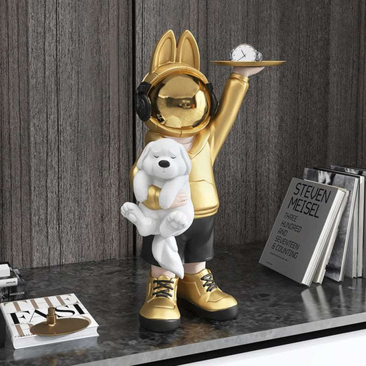 Astronaut Rabbit Living Room Decor - RUVIJU™ Home Decore Decore   