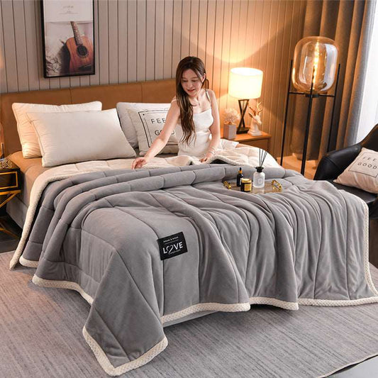 Blanket Bedspread - RUVIJU™ Blankets & Throws Blankets & Throws Grey 100x150cm 