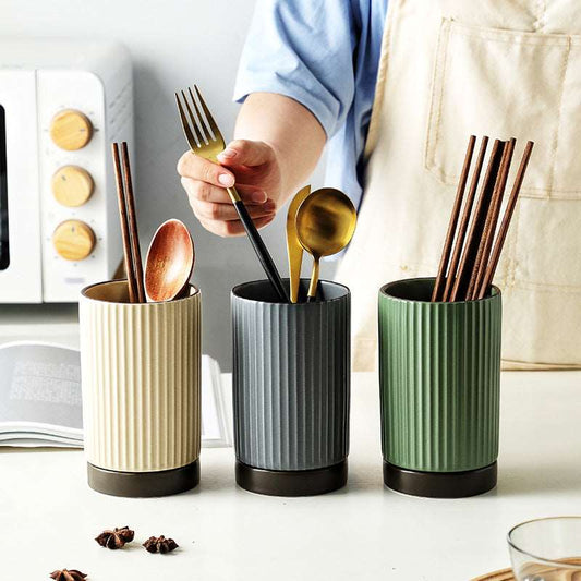 Ceramic Kitchen Chopsticks Storage Rack - RUVIJU™ Kitchen,Dining&Bar Kitchen,Dining&Bar   