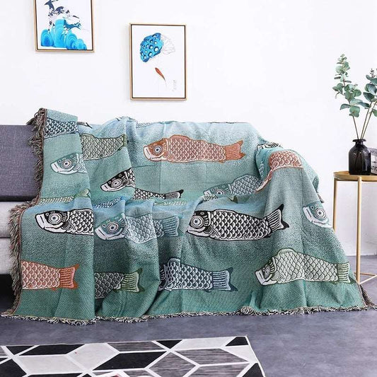 Fish Image Blanket - RUVIJU™ Blankets & Throws Blankets & Throws   
