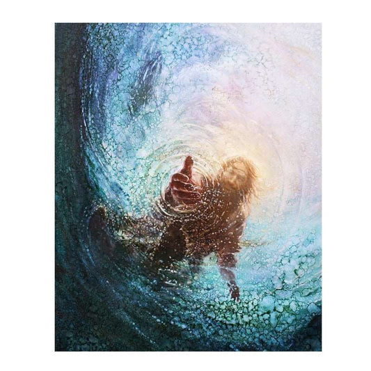 Jesus Canvas Give Me Your Hand - RUVIJU™ Posters & Prints Posters & Prints 30x45cm frameless  