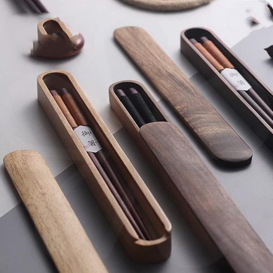 Luxury Japanese-style Wooden Chopsticks - RUVIJU™ Kitchen,Dining&Bar Kitchen,Dining&Bar   