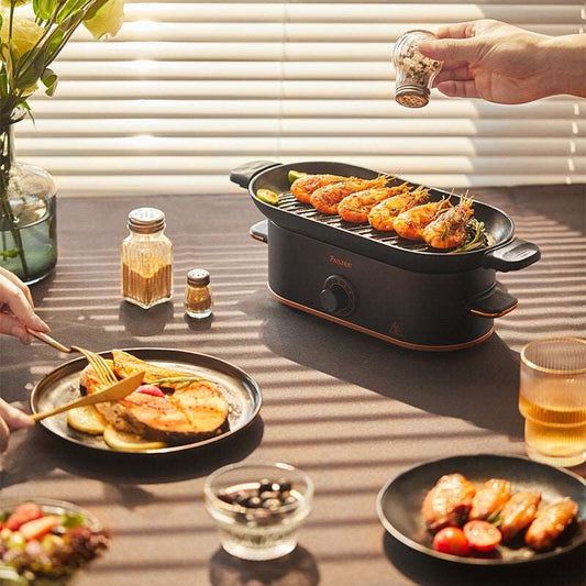 Mini Electric Barbecue Plate - RUVIJU™ Kitchen,Dining&Bar Kitchen,Dining&Bar   