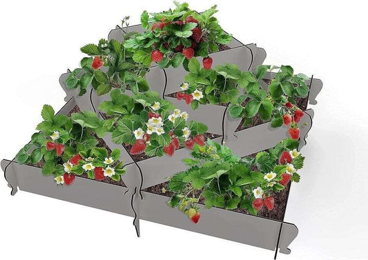 Raised Garden Bed Planter Kit: 4-Tier Modular Elevated Planter - RUVIJU™ Yard,Garden&Outdoor Yard,Garden&Outdoor Plastic  