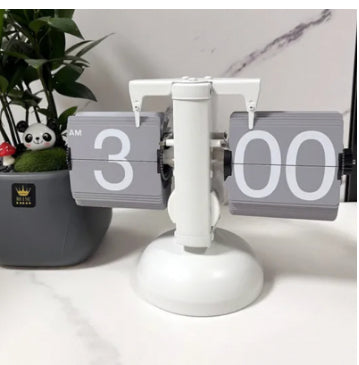 Retro Flip Clock - RUVIJU™ Gadgets Gadgets Grey  